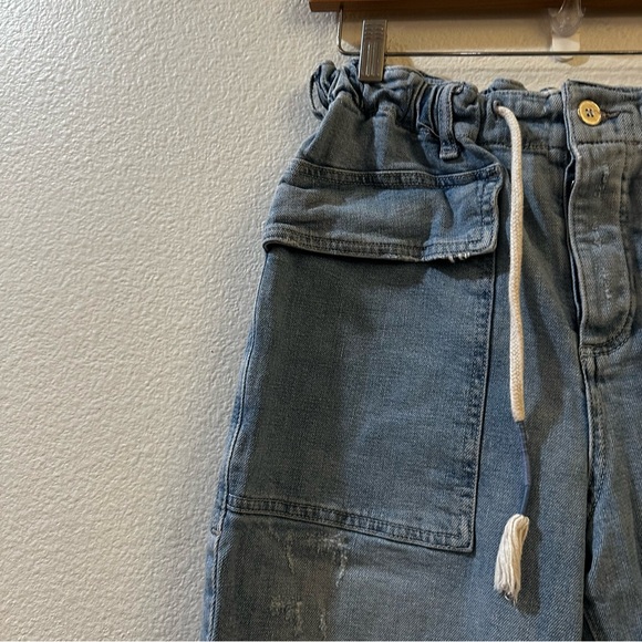 Free People We The Free City Slouch Tapered Jeans Size Small - Picture 5 of 10